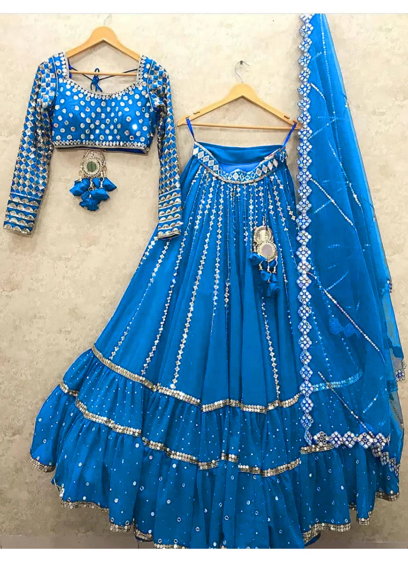 Blue Traditional Lehenga Choli
