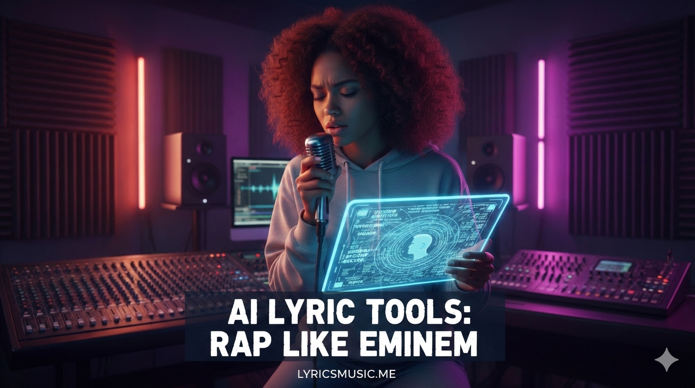 Top AI tools to generate rap lyrics like Eminem
